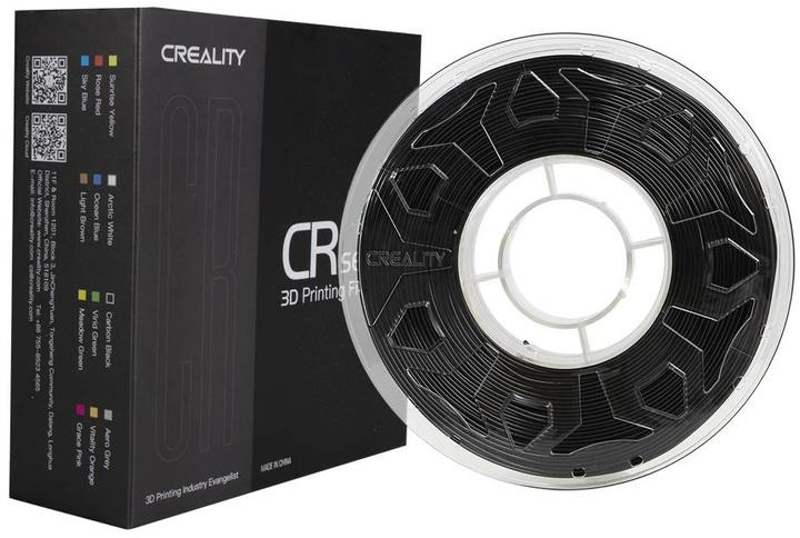 Produktbild Creality Filament CR-PLA Schwarz, 1.75 mm, 1 kg (PLA, 1.75 mm, 1000 g, Schwarz)