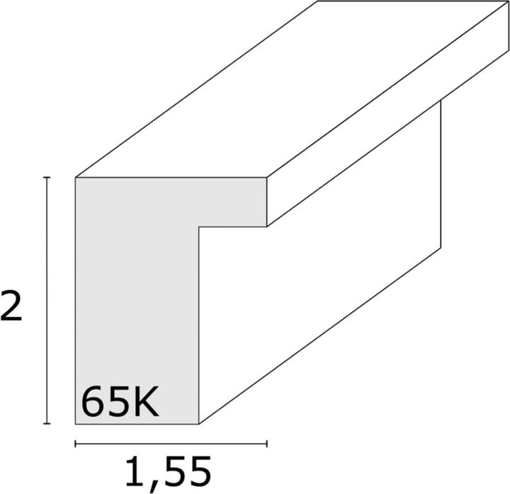Immagine prodotto Deknudt S65KK1 bianco 13x13 legno doppio passe-partout (13 x 13 cm)