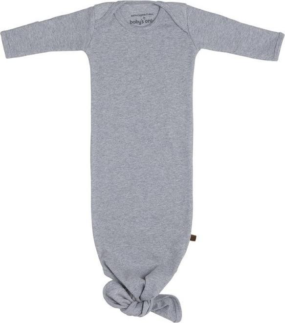 Baby's only Babys only geknoteter Strampler, Melange Grau, Grösse 50/56 (56)