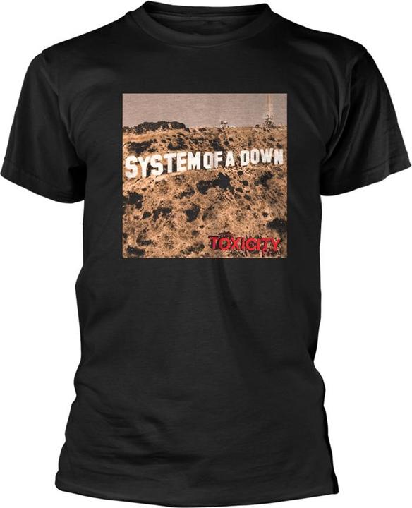 System Of A Down Plastic Head Toxicity T Shirt XXL Black (XXL)