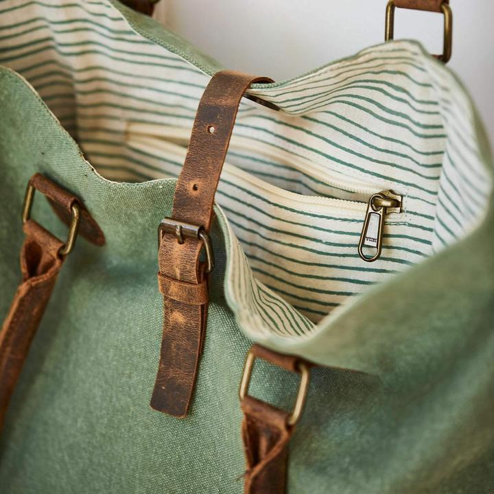 Image du produit Loberon Sac Ambre vert/marron