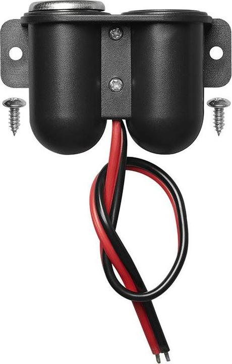 Actual product image ProPlus Surface-mounted cigarette lighter socket + 2xUSB in blister pack