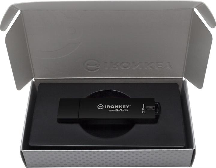Produktbild Kingston IronKey D300 32 GB Encrypted US (32 GB, USB-A)