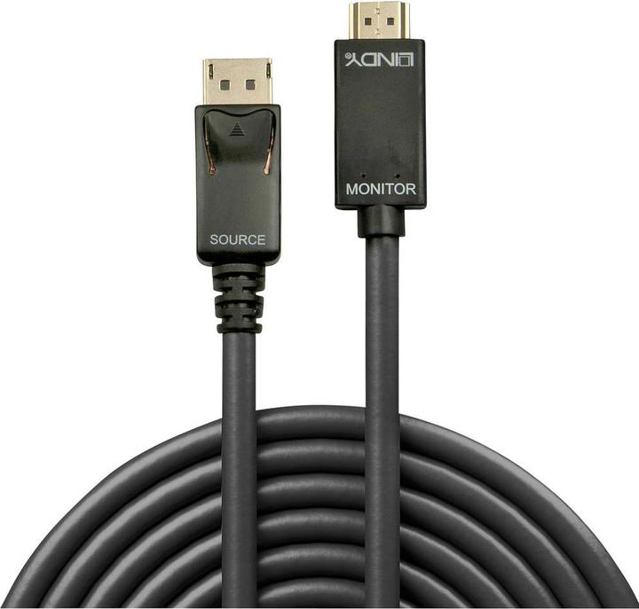 Image du produit Lindy DisplayPort — HDMI (Typ A) (1 m, HDMI, DisplayPort)