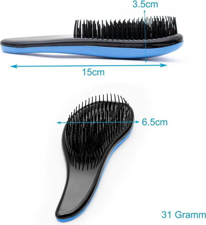 Actual product image Intirilife Hairbrush Mini Detangler