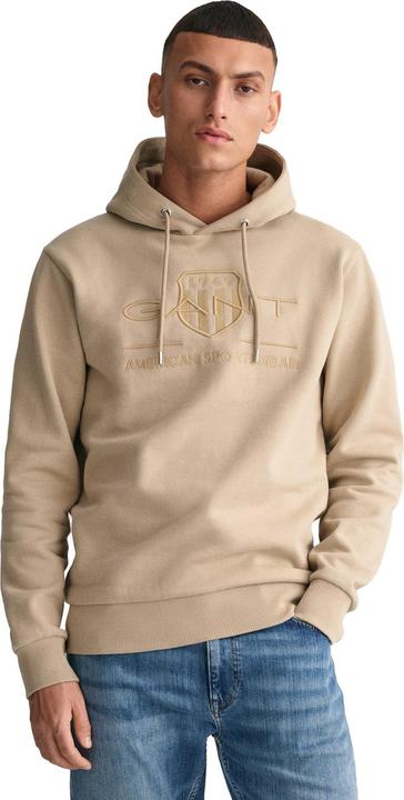 Actual product image GANT Regular Tonal Shield Hoodie (4XL)