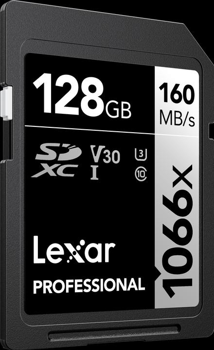 Lexar Professional (128 GB, SDXC, U3, UHS-I)