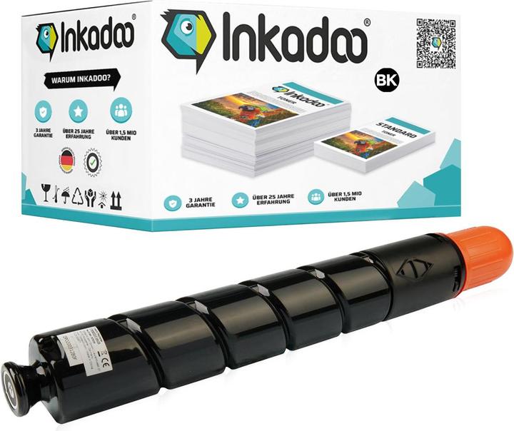 Produktbild Inkadoo Toner kompatibel zu Canon 2790B002 / C-EXV29 Toner, schwarz Schwarz (BK)