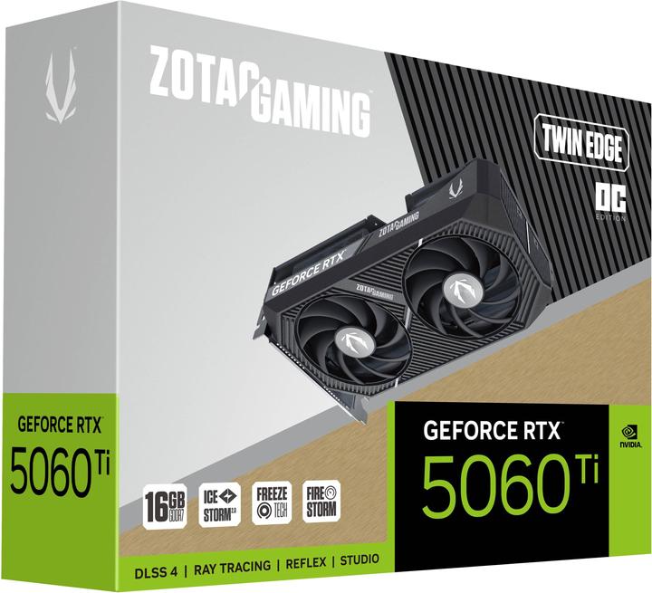 Actual product image Zotac GeForce RTX 5060 Ti Twin Edge OC (16 GB)