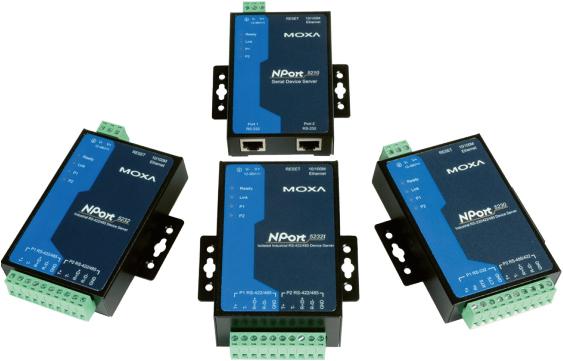 Produktbild Moxa NPort 5210-P - 12 - 48 V - SNMP v1 - ICMP - IP - TCP - UDP - DHCP - BootP - Teln