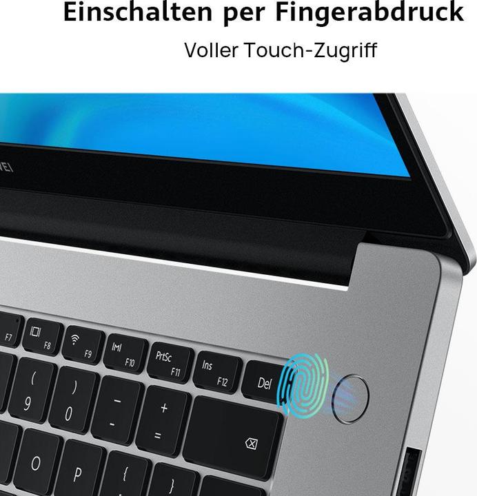 Image du produit Huawei MateBook D15 Ryzen 7 512GB (15.60", AMD Ryzen 7 5700U, 16 Go, 512 Go)