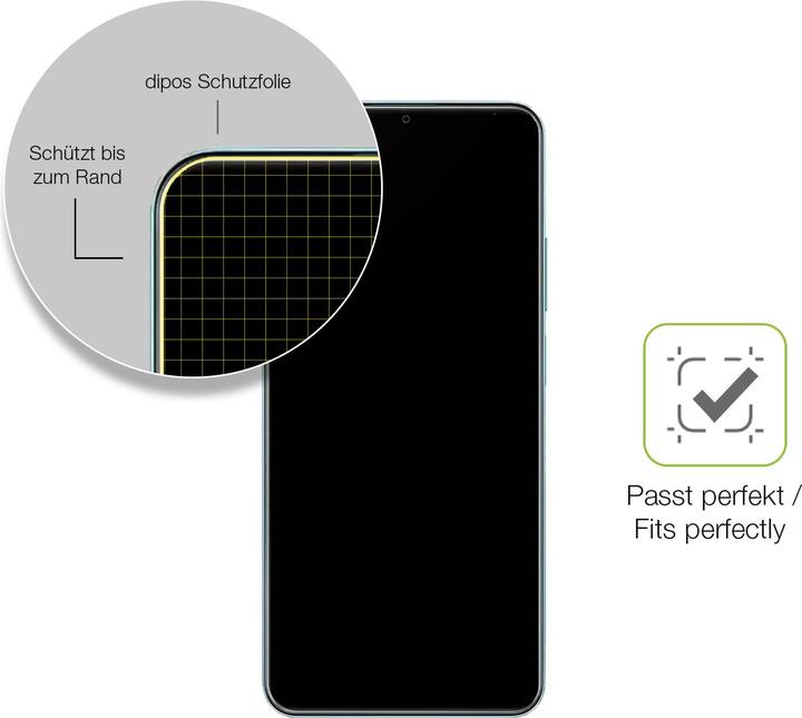 Produktbild Dipos Full Cover Schutzfolie Matt (1 Stück, Realme Note 50)