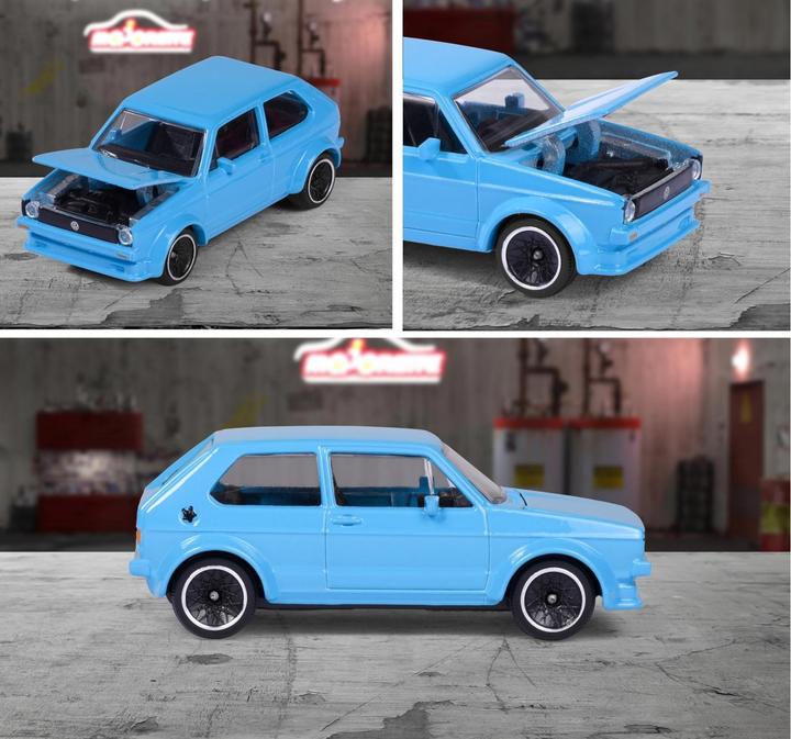 Image du produit Majorette Vintage VW Golf MK1, bleu
