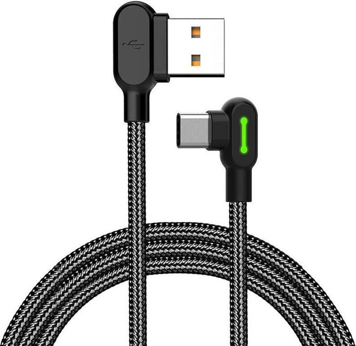 Actual product image Mcdodo USB to USB-C cable CA-5280 LED, 3m (black) (3 m, 10 W)