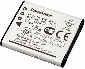 Immagine prodotto Panasonic VW-VBX090E-W - Batteria - Li-Ion - 700 mAh (1 pz., 700 mAh)