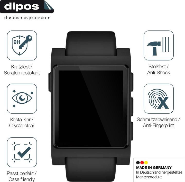 Produktbild Dipos Anti-Shock Displayschutz 9H