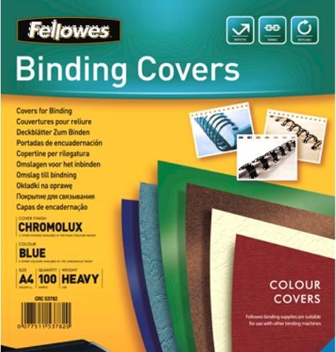 Fellowes Chromolux top sheet, glossy, white