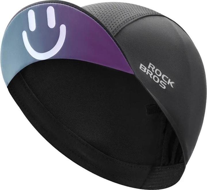 Rockbros 18230005001 cycling cap with peak - black