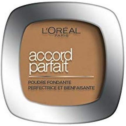 L'Oréal Paris Accord Parfait Powder - 7D / W - Mattierender Gesichtspuder mit einem natürlichen Ergebnis - 9g