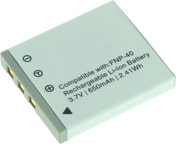 Produktbild AGI 39890 - Sanyo - 650 mAh - 3,7 V - Lithium-Ion (Li-Ion) - 1 Stück(e) (Kamera Akku)