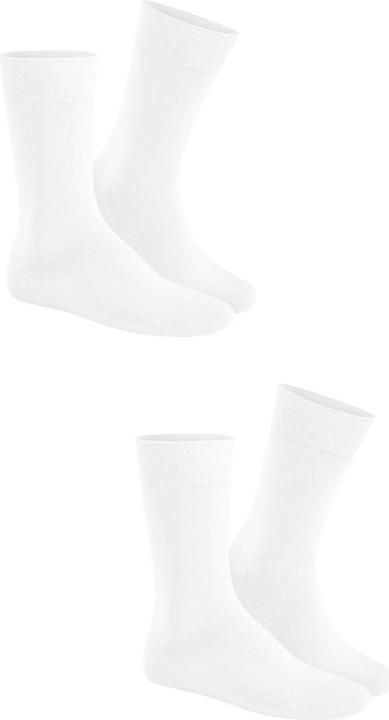 Immagine prodotto Hudson Only Cotton (3 x 2 paie) Calzini uomo, colore 008 bianco, taglia 39-42 (Confezione singola, 39 - 42)