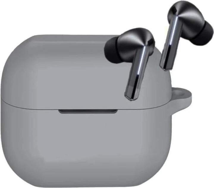 Produktbild Techsuit - Silicone Case - for Samsung Galaxy Buds 3 / 3 Pro, Smooth Ultrathin Material - Gray (Kopfhörer Tasche)