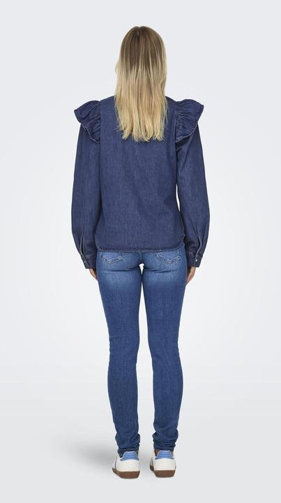Immagine prodotto Only Camicia di jeans con volant (L)
