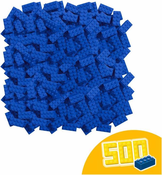 Produktbild Simba Blox 500 blaue 8er Steine lose