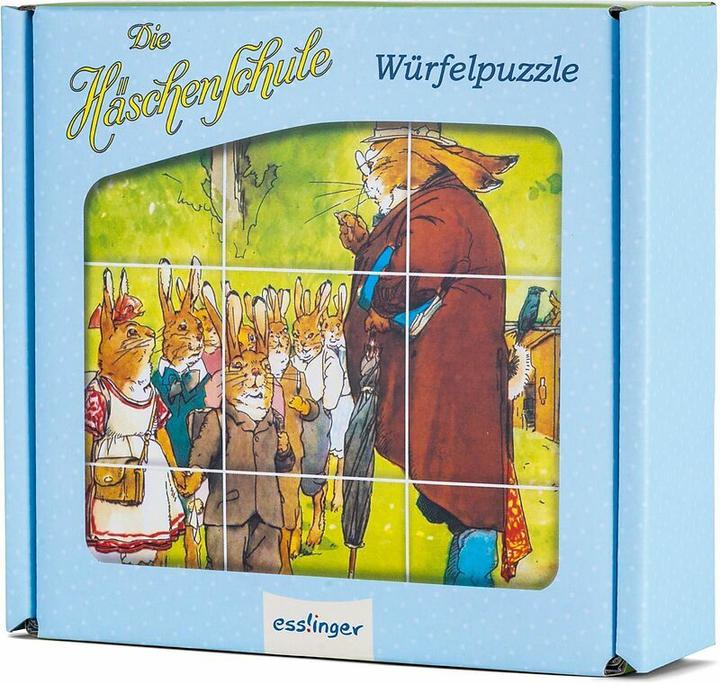 Produktbild Die Häschenschule: Würfelpuzzle (6 Teile)