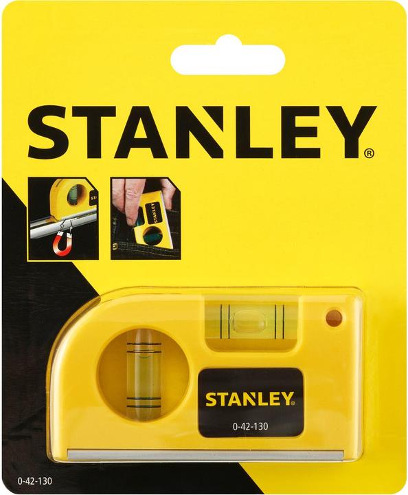 Actual product image Stanley Pocket spirit level, 8.7cm (2 cm)
