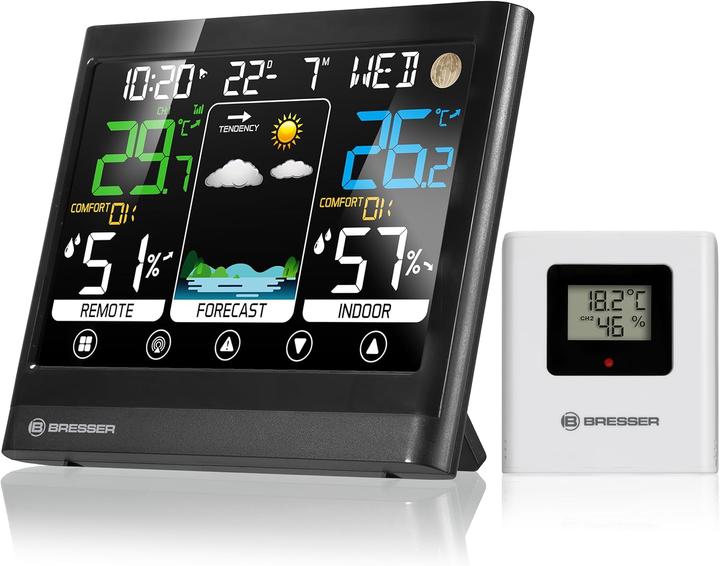 Image du produit Bresser MeteoTemp BF - Funk Wetterstation mit Touch-Display