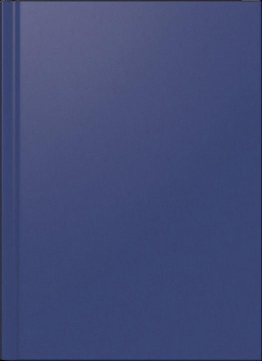 Actual product image Book calendar 781 21x29,7cm 1 week/2 pages blue 2025 (A4, English, German, Italian, French)