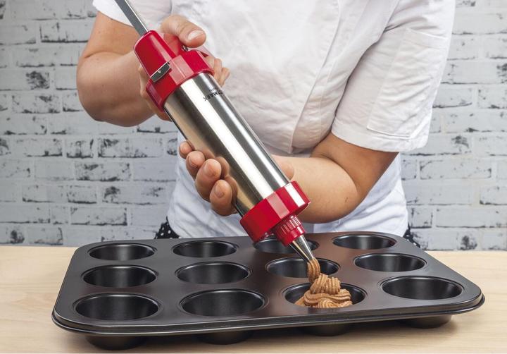 Image du produit Westmark Presse à pâtisserie et seringue à garnir (Presse à biscuits, 250 ml)