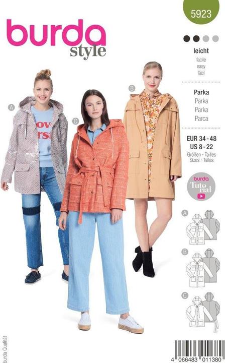 Produktbild Schnittmuster Parka
