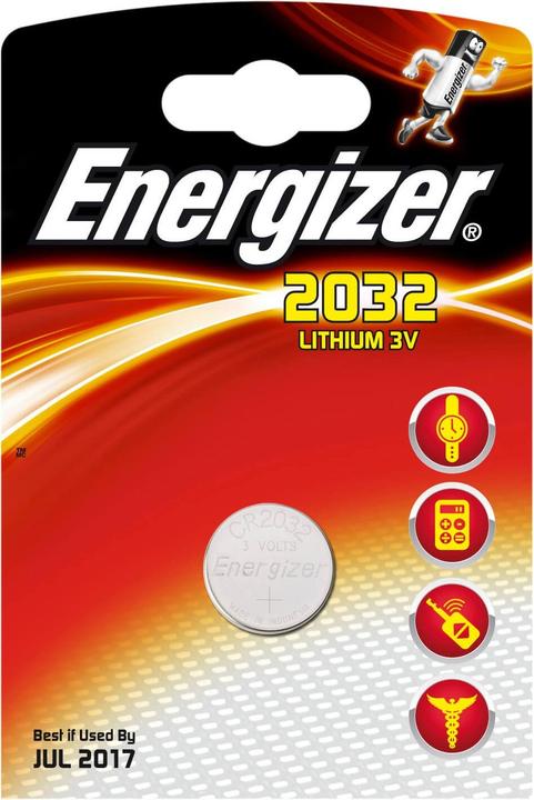 Energizer CR2032 Lithium (1 Stk., CR2032, 240 mAh)
