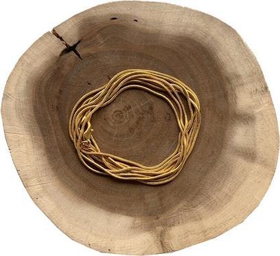 Bell MUMMY - Gold-plated long chain 116 cm L1Z116 (L)