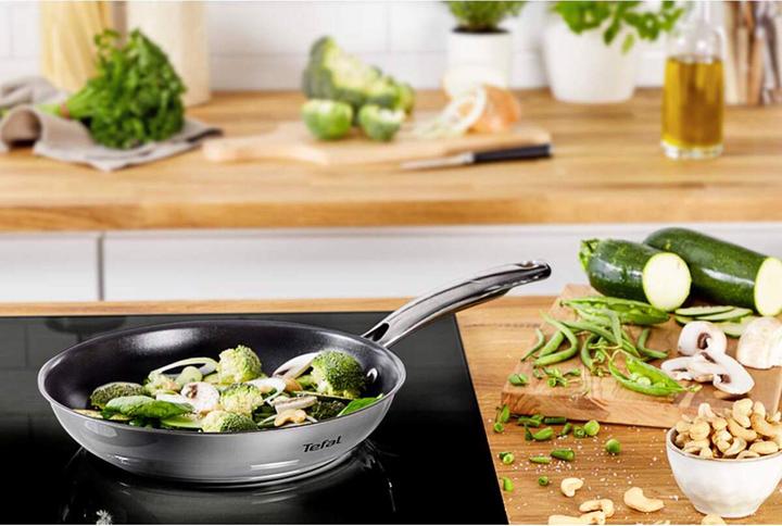 Produktbild Tefal Duetto+ Bratpfanne (28 cm, Bratpfanne, Edelstahl)