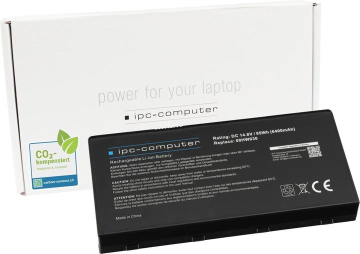 Actual product image IPC 01AV451 (8 Cells, 6400 mAh)