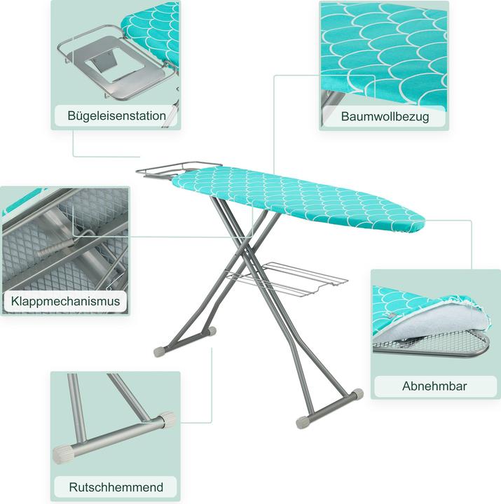 Actual product image Relaxdays Ironing table