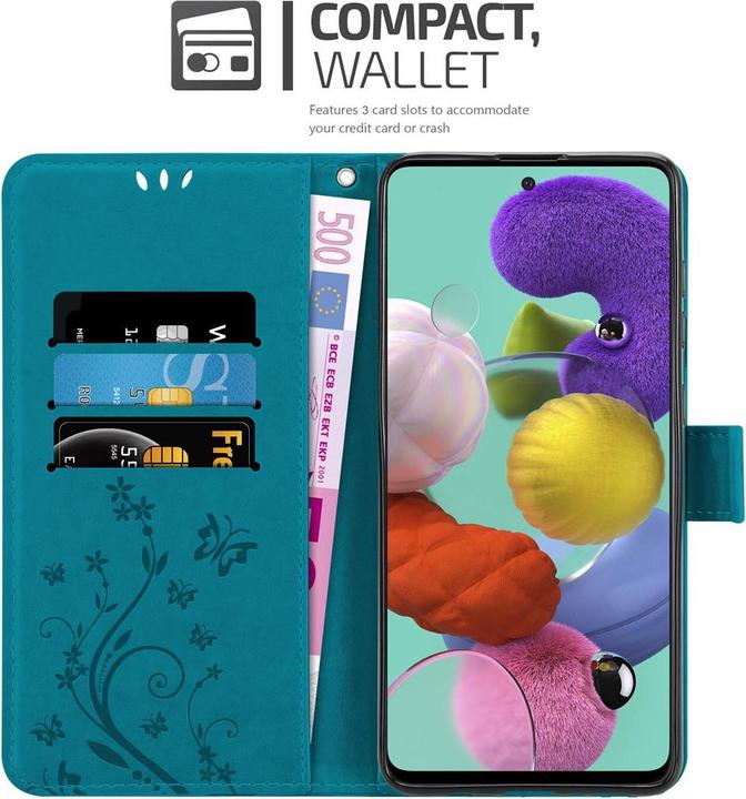 Immagine prodotto Cadorabo Copertina del libro di fiori (Samsung Galaxy A51 5G)