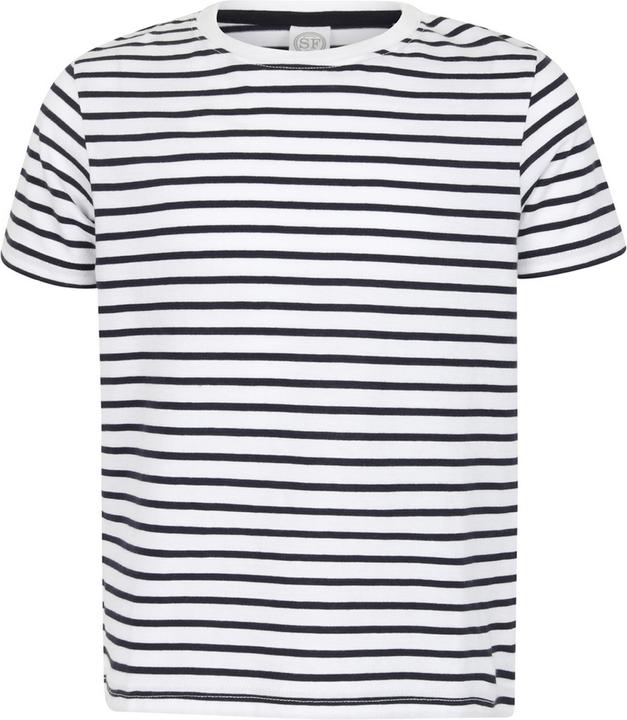 Actual product image Skinni Fit Skinni Minni Stripe Pattern Tshirt (128)