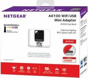 Actual product image Netgear A6100-100pes (USB 2.0)