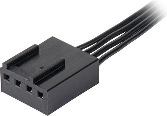 Immagine prodotto Silverstone SST-VS140B-ARGB - Ventola ARGB PWM da 140 mm potenziata da VISTA Performance, nera (140 mm, 1 x)