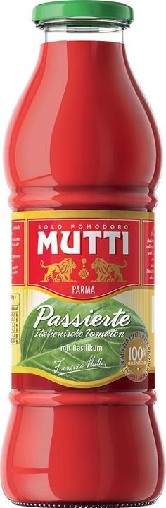 Produktbild Mutti Passierte Tomatensauce Passata Basilikum 700 g (1040 g)