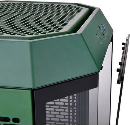 Actual product image Thermaltake The Tower 300 Racing Green (mATX, Mini-ATX)