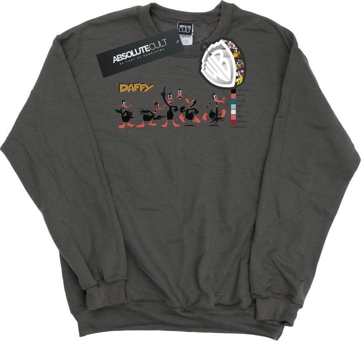 Looney Tunes Daffy Duck Colour Code Sweatshirt (XL)