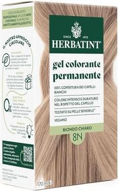 Image du produit Herbatint Permanent Hair Color 8N Light Blonde 170ml (8N Blond clair)