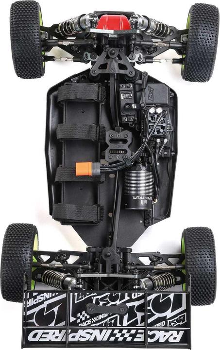 Image du produit Losi 8IGHT-XE 1/8 4X4 Sensored Brushless Racing Buggy RTR (weiss vorlackiert, ohne Hauptfarbe) (RTR Prêt à fonctionner)