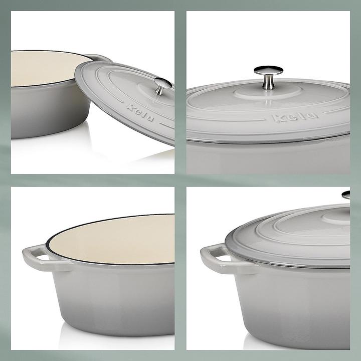 Produktbild Kela Bräter Calido (24 cm, Bräter + Schmortopf, Gusseisen)