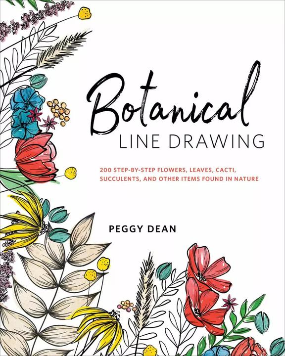 Produktbild Botanical Line Drawing (Englisch, Peggy Dean, 2018)